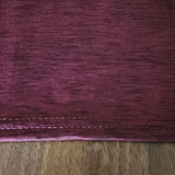 Real Essentials, Men's, 2XL, Maroon, Short Sleeve, Polyester & Spandex) - Picture 3 of 5